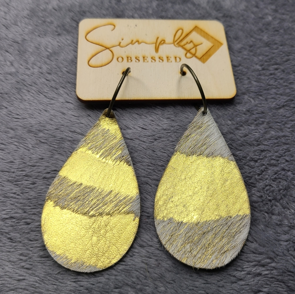 3/$10 Simply Obsessed Earrings - NEW